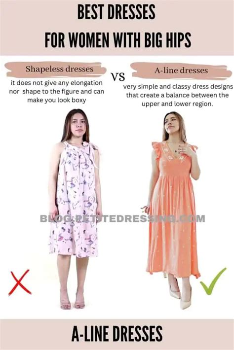 dress for wide hips